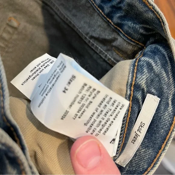 HOPE skid jeans Wide-Leg Blue Jeans - Picture 10 of 14